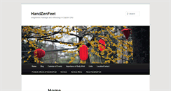 Desktop Screenshot of handzenfeet.com